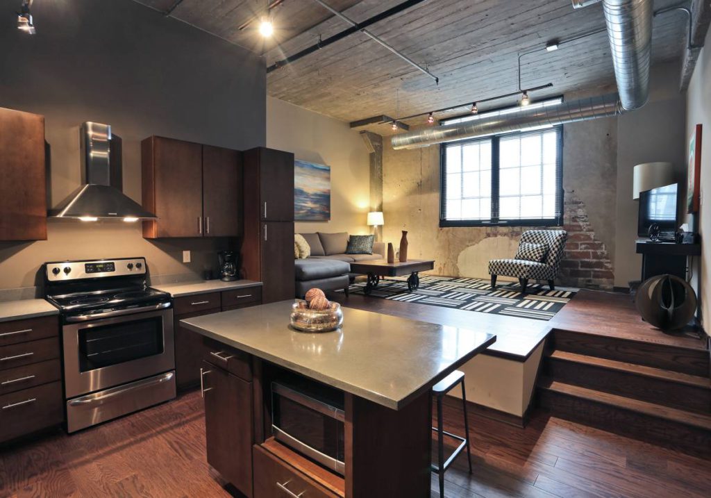  rustic loft kitchen  3 Homedizz